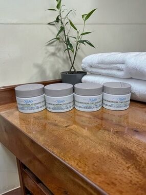 4 Pc Lot Rare Earth Deep Pore Cleansing Masque Sealed Mini 0.95 oz